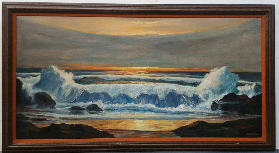 Lg Don Hirleman Kona Hawaii Fl WPA Artist (1 of 11)