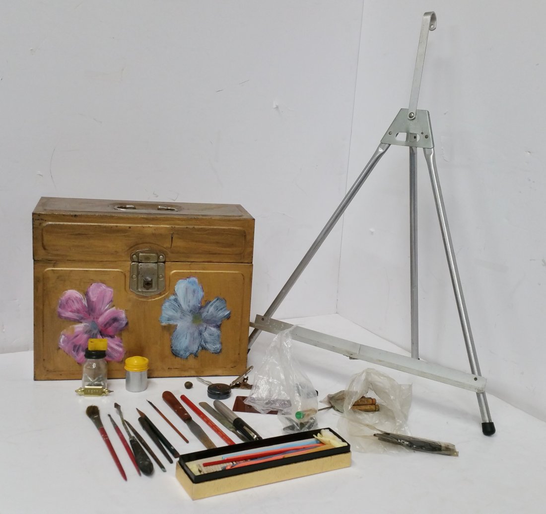 Aretta Crowley FL Artist Studio Personal Effects Group (1 of 11)