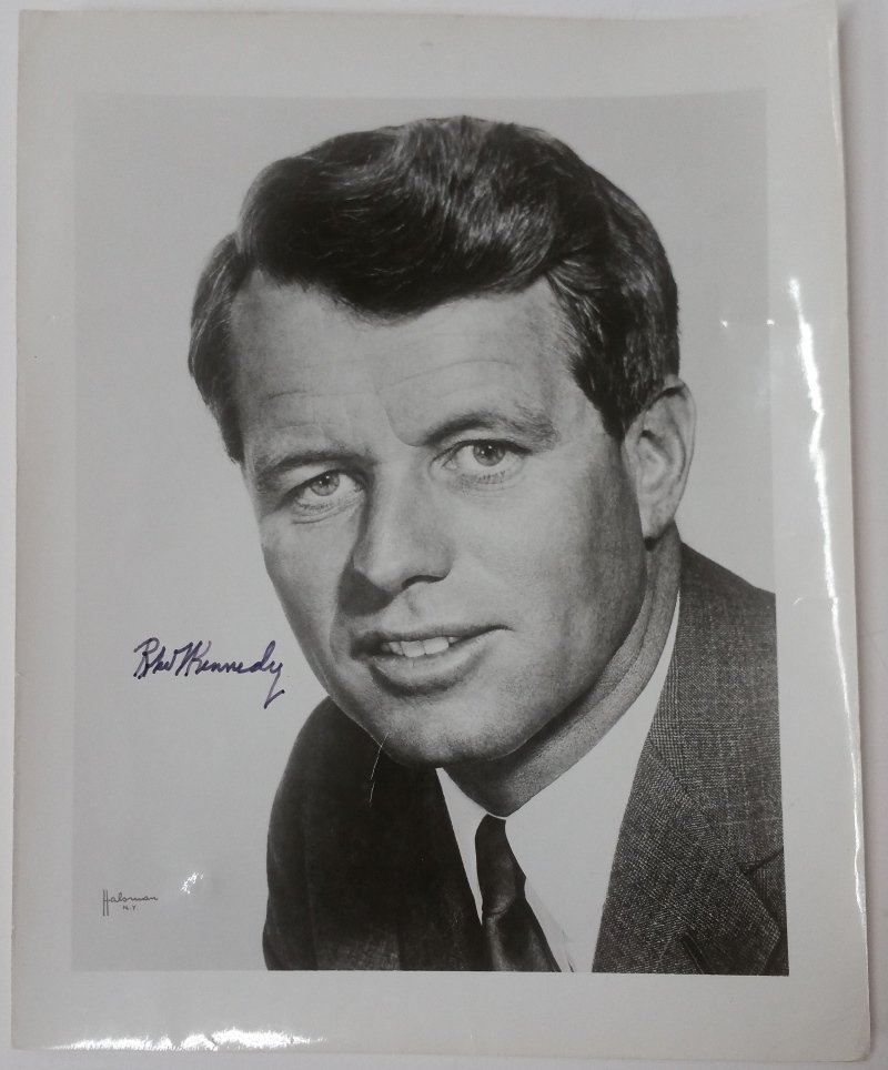 Authentic Robert F Kennedy Autograph Signature Photo (1 of 7)