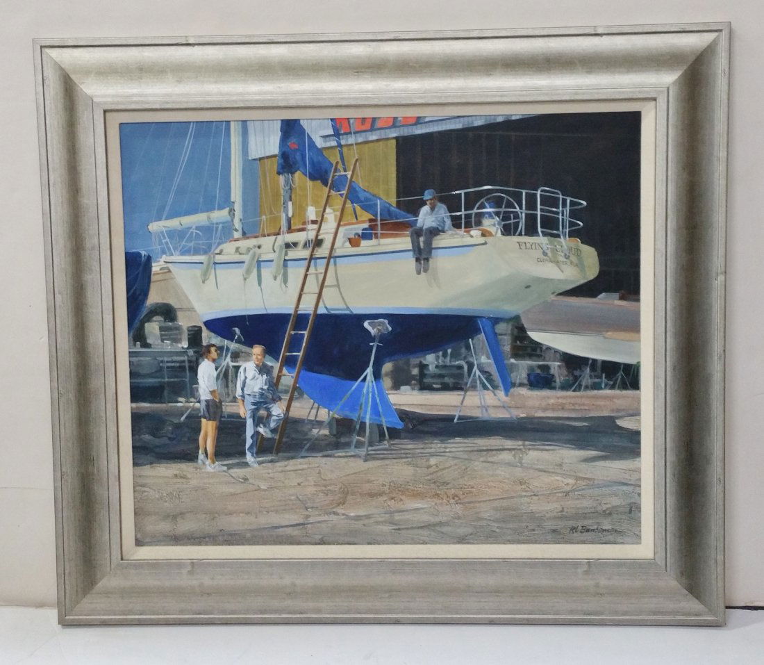 Roger Bansemer Dry Dock Yacht Clearwater FL Boat (1 of 6)