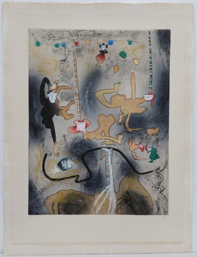 Roberto Matta Aquatint Etching Abstract Surreal ed100 (1 of 11)