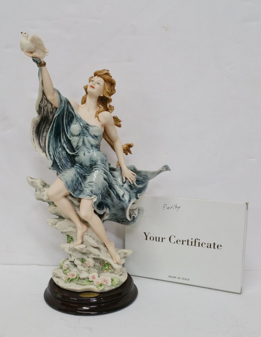 Giuseppe Armani Porcelain Statue Purity COA (1 of 10)