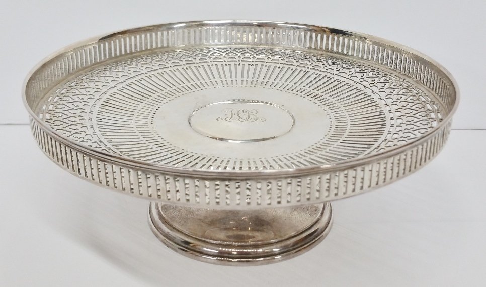 Tiffany & Co Sterling Silver Reticulated Tazza 15.46ozt (1 of 9)