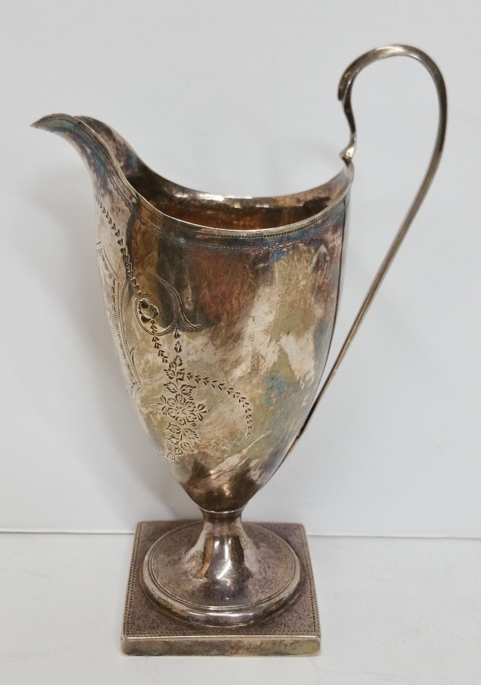 Georgian Sterling Silver Ewer Pitcher Creamer (1 of 7)