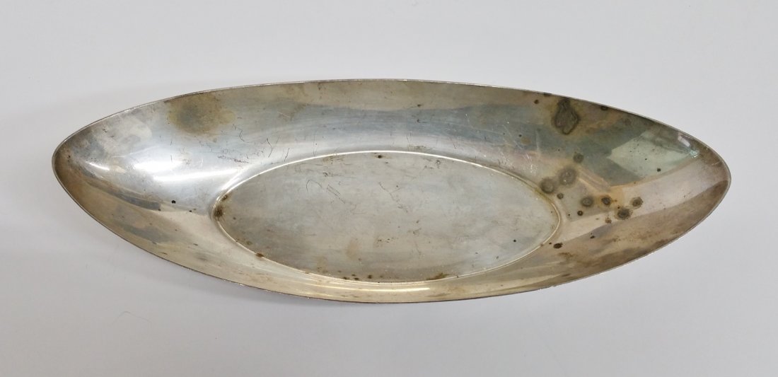 Tiffany & Co Sterling Silver Long Bread Bowl (1 of 5)