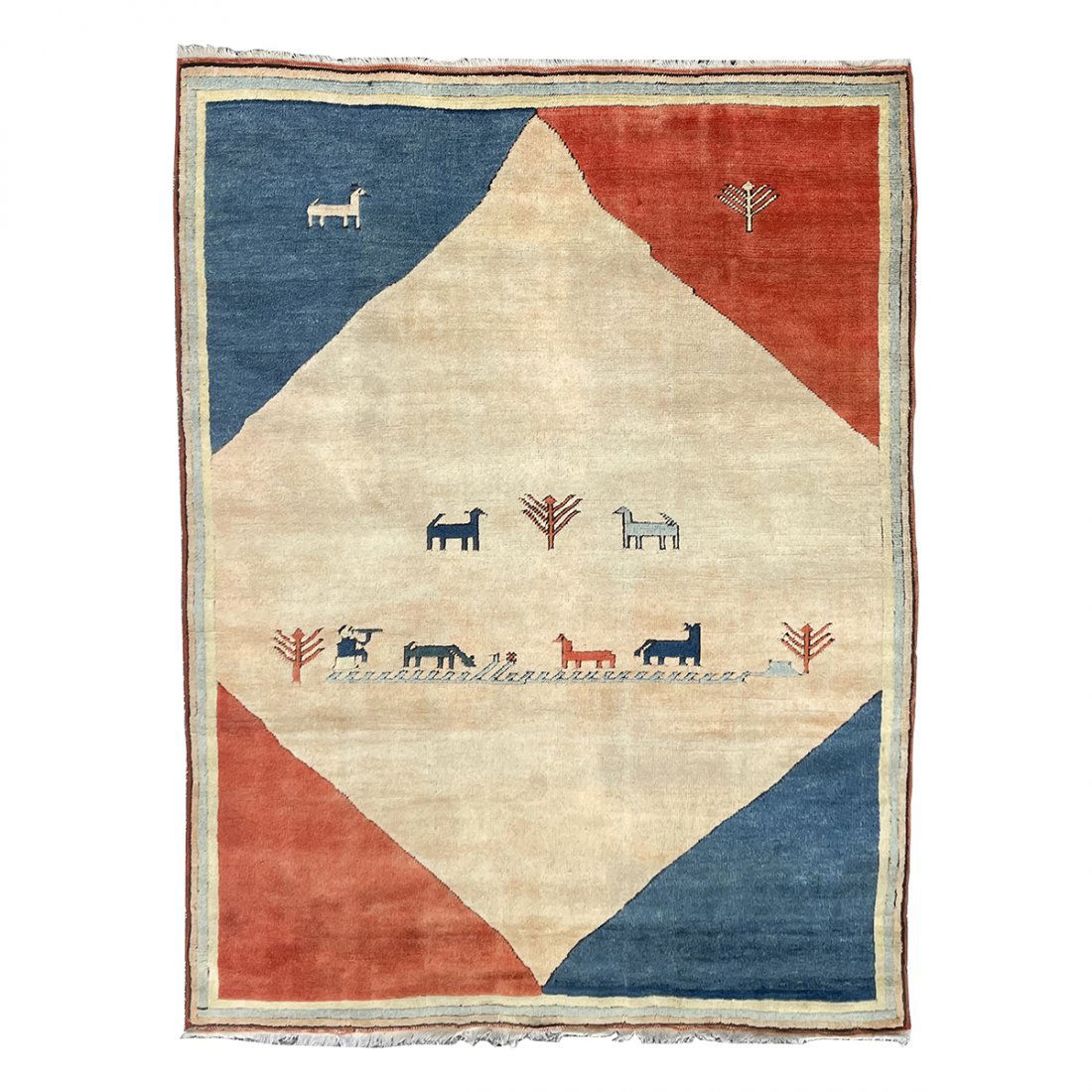 Large Rug 88in x 64in Native American Rug Carpet (1 of 2)