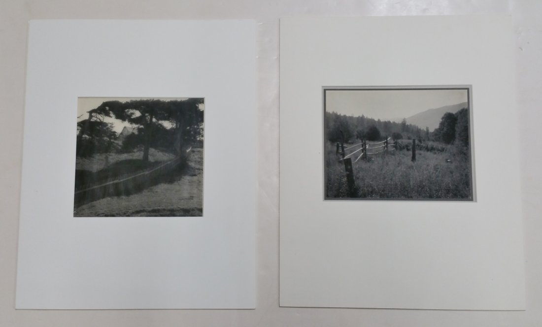 William Dassonville Lot Of 2 Countryside Photos Estate: Title: William Dassonville Lot Of 2 Countryside Photos Estate Described By: Nikki CNX VX 1160 4461 Description: Nice lot of two photographs of Fort Ross and a countryside fence by William Edward Dasso