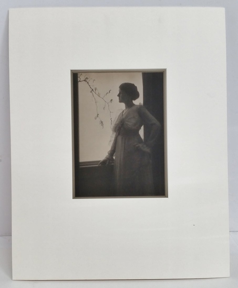 William Dassonville Pensive Young Woman in Window Photo (1 of 5)