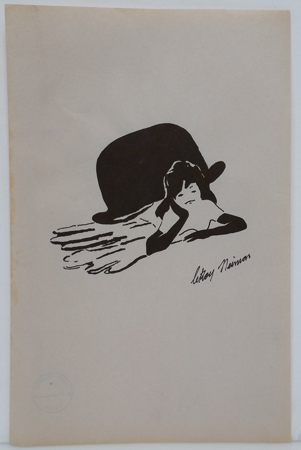 Orig Leroy Neiman Signed Ink  Drawing Illustration (1 of 4)