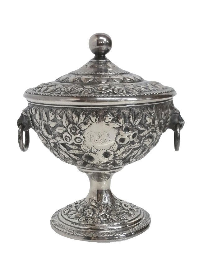 S Kirk & Son Sterling Silver 13.41ozt Repousse Dish (1 of 11)