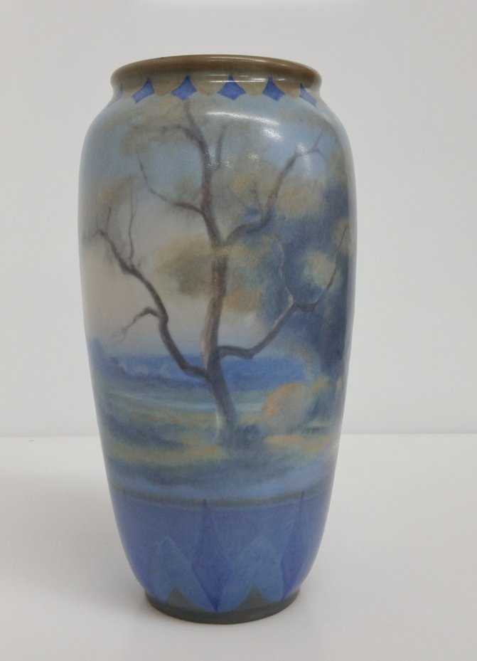 Rookwood Scenic Vellum 1931 Art Pottery 9.25in Vase (1 of 7)