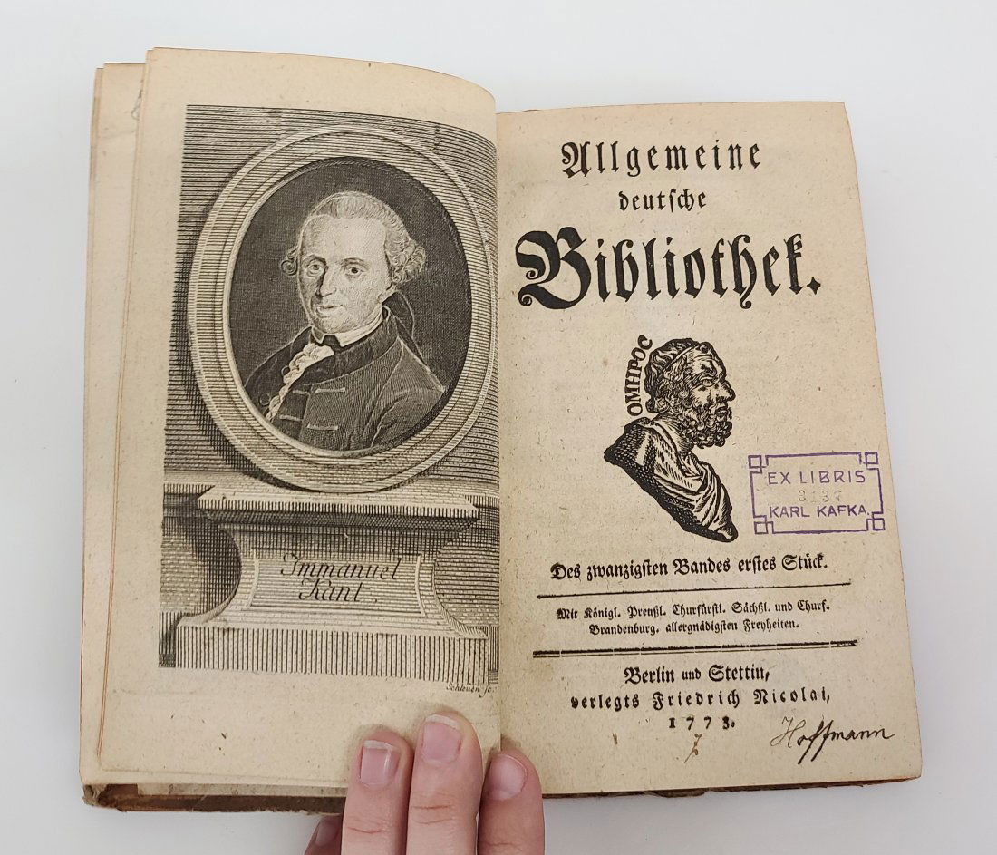 General German Library Nicolai 1773 German Hardcover (1 of 10)