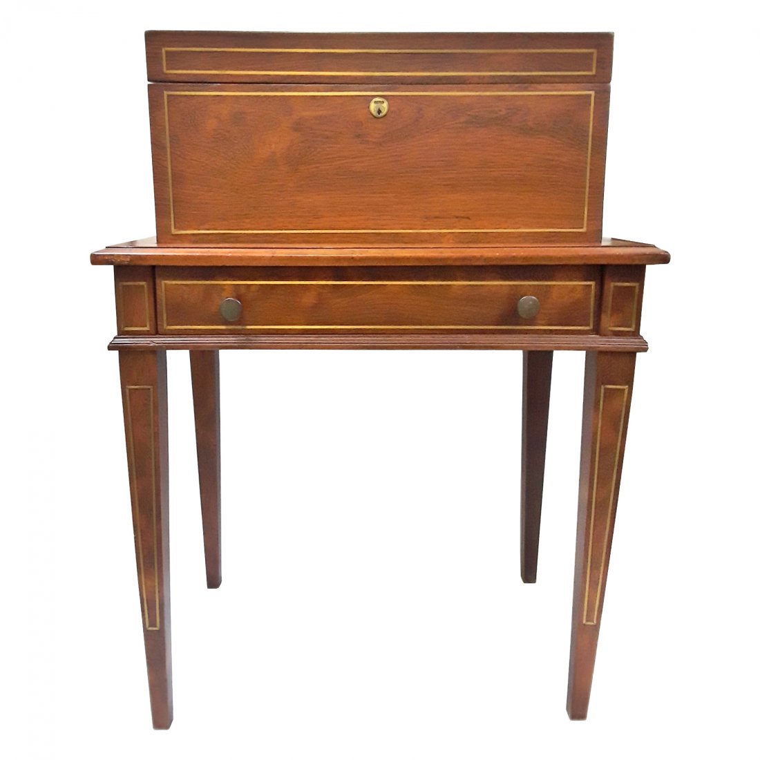 Edwardian Benson And Hedges Hard Wood Cigar Humidor (1 of 18)