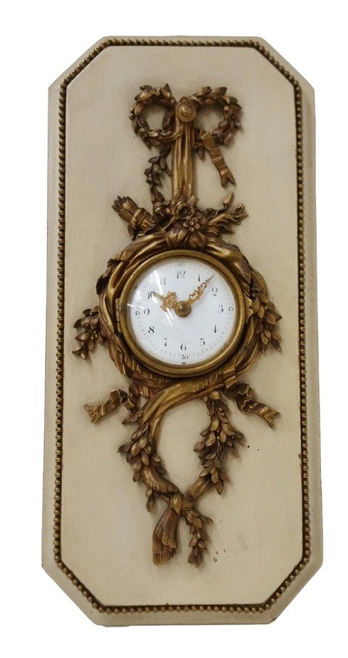 Antique French O. Lelievre Ormolu Bronze Wall Clock (1 of 16)