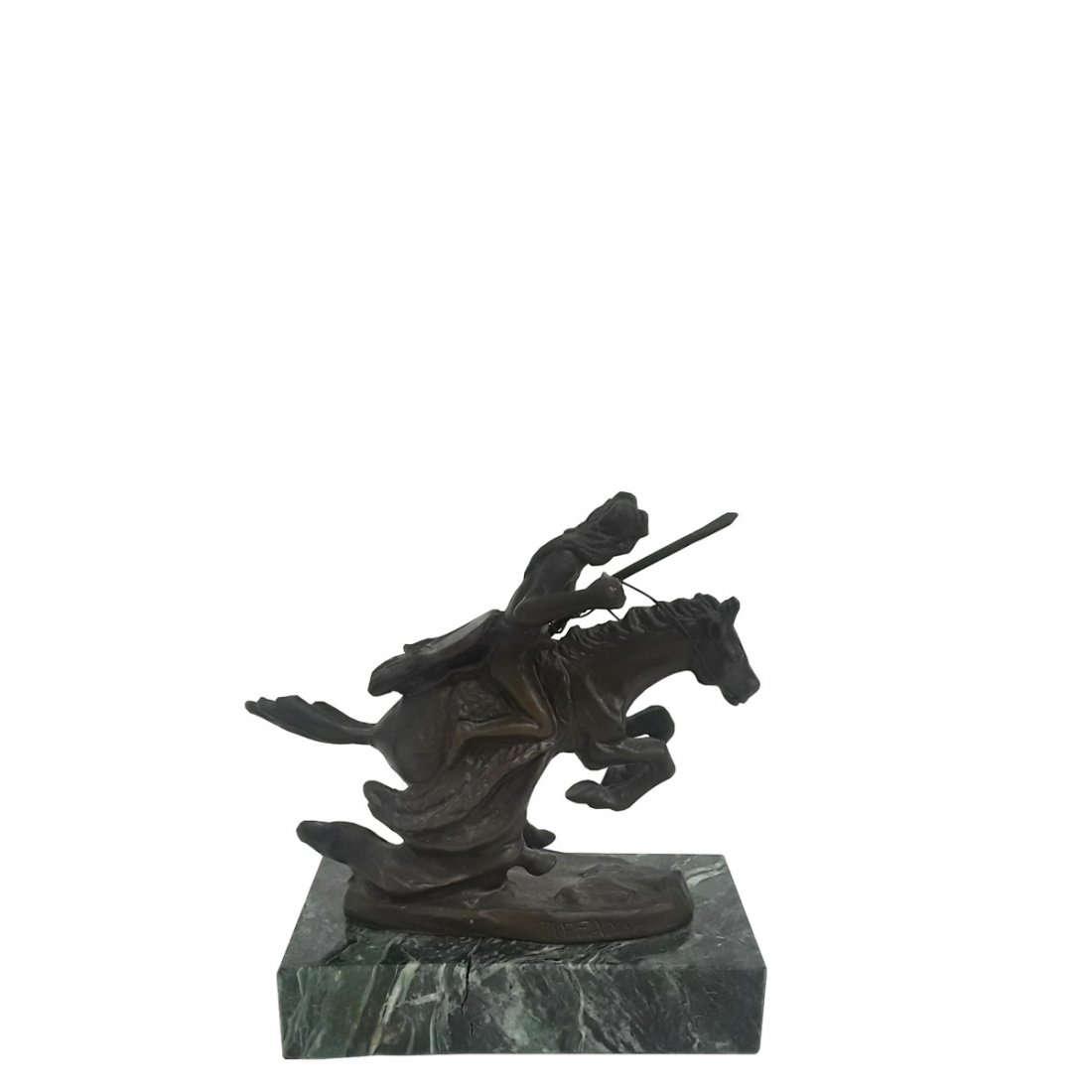 After Tiffany Remington The Cheyenne Bronze Statue (1 of 9)