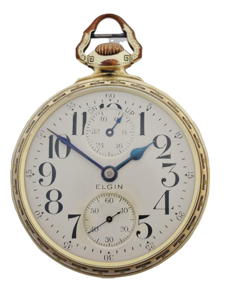 Scarce Elgin Veritas Up Down Indicator Railroad Watch (1 of 8)