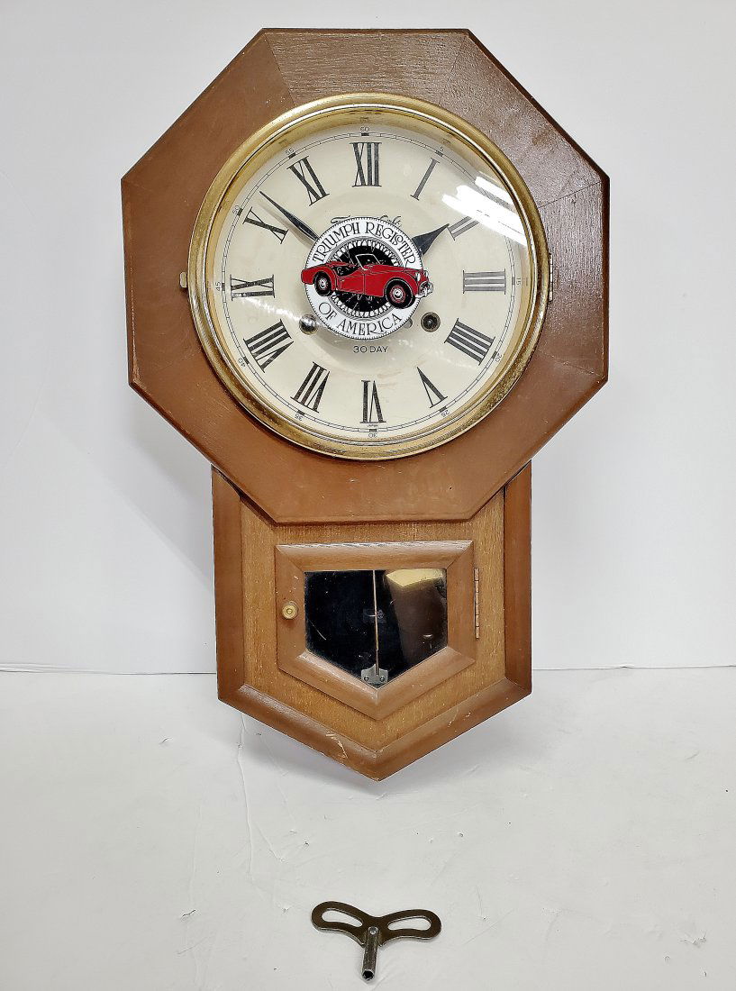 Montgomery Ward Triumph Register Of America Wall Clock (1 of 8)