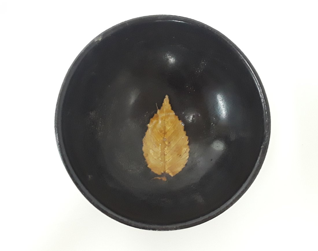 Antique Chinese Song Jizhou Ware Bowl Elm Leaf Pottery (1 of 7)