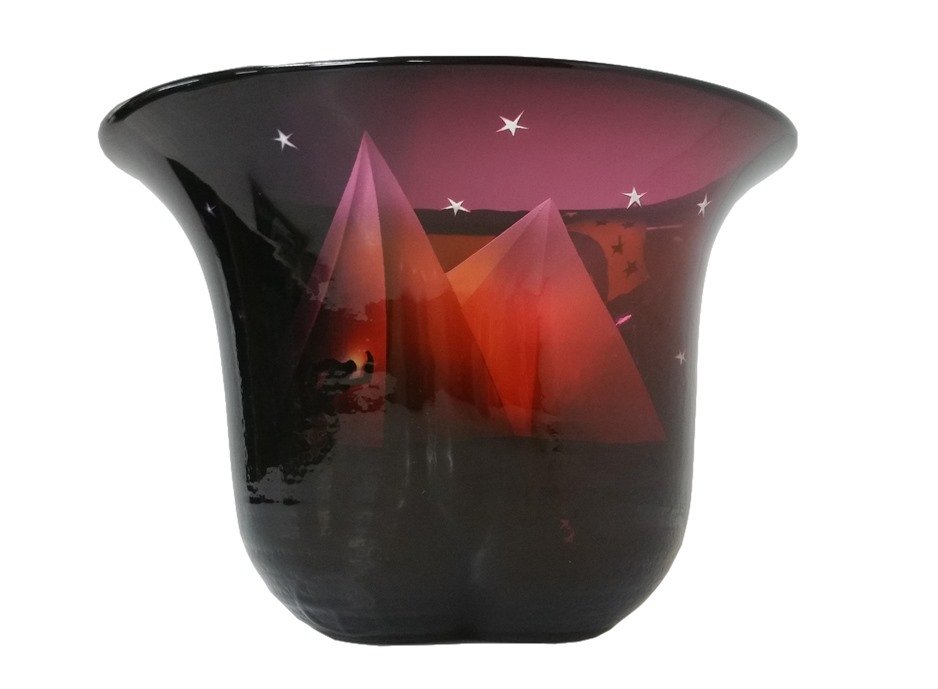 Kosta Boda Scandinavian Art Glass Bertil Vallien Vase (1 of 12)