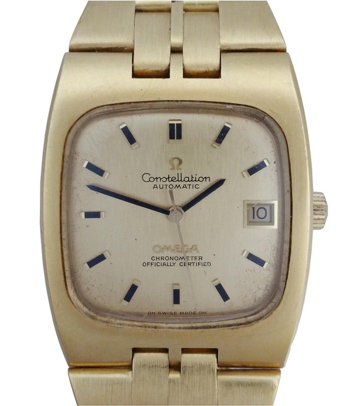 Amazing 18k Gold Omega Constellation Automatic Watch (1 of 10)