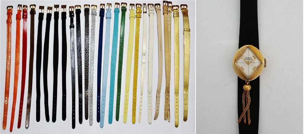 Scarce Girard Perregaux 18k Gold Tassel Ladies Watch with 25 Straps (1 of 13)