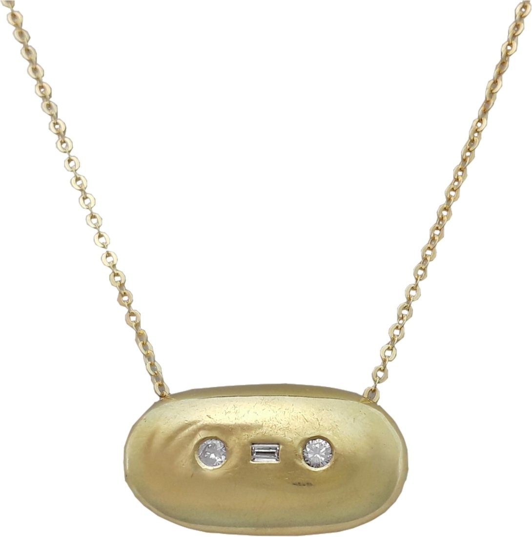 Vintage 18K Yellow Gold Cartier Victory Pendant Necklace Morse Code (1 of 5)