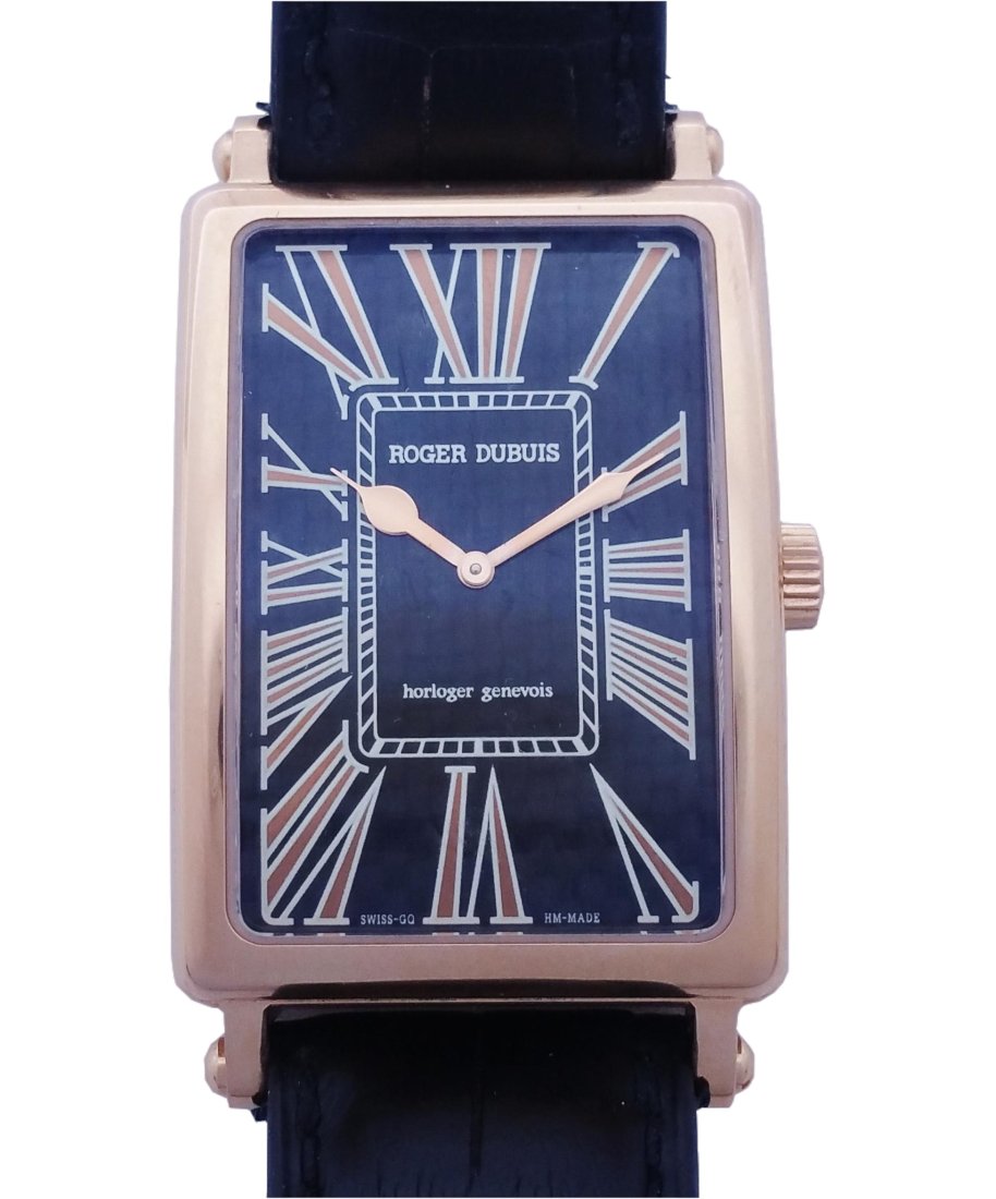 18k Rose Gold Roger Dubuis Chronometer Limited Edition Watch Box Papers Tags (1 of 7)