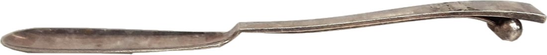 Georg Jensen Sterling Silver Marrow Spoon Mid Century Modern 2.3 OZT: Title:Georg Jensen Sterling Silver Marrow Spoon Mid Century Modern 2.3 OZT Type of Piece:Marrow spoon Measurements:8.25x0.90 inches Condition:Has seen the inside of quite a few bones but there is