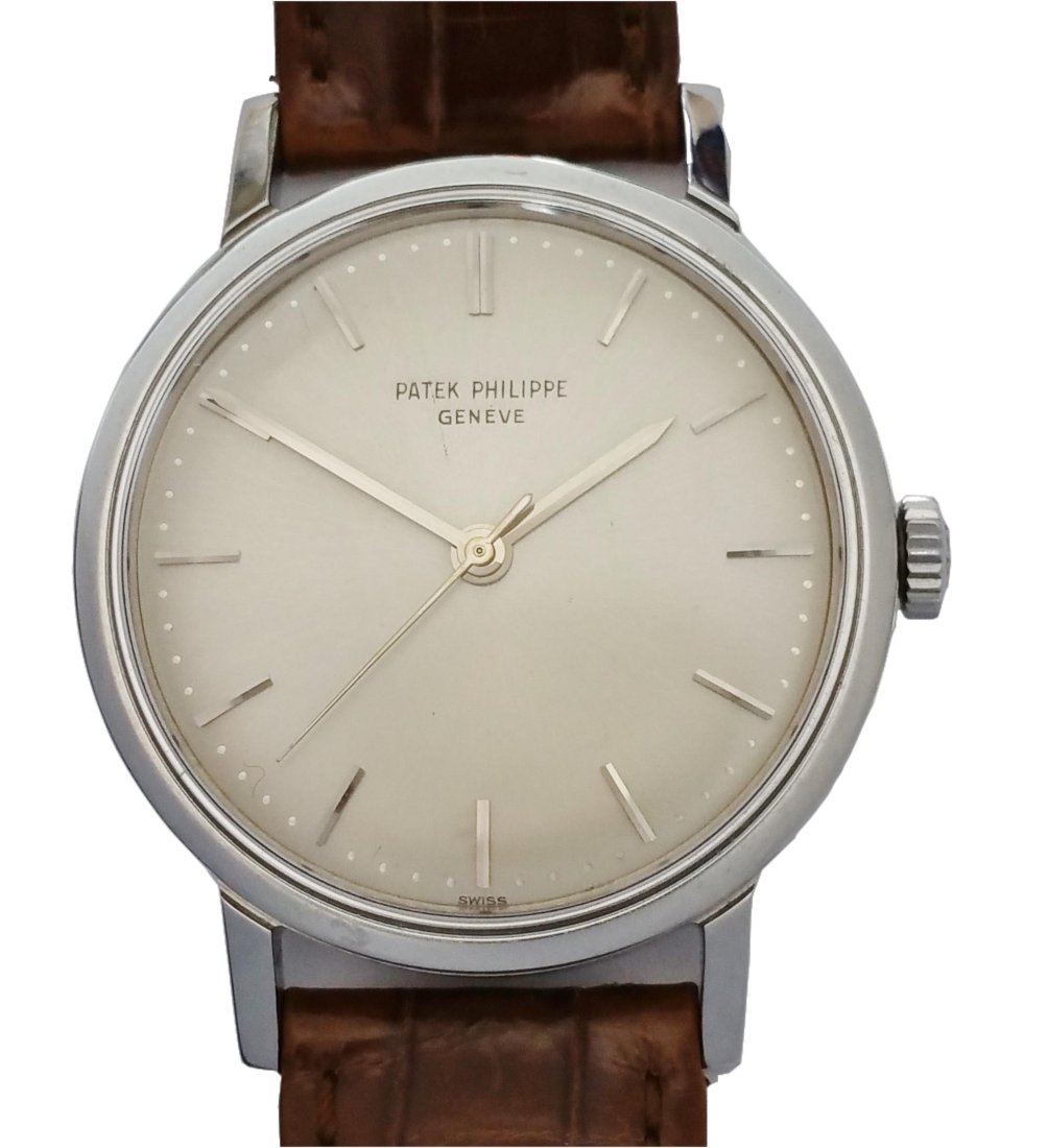 Rare Patek Philippe Calatrava 3483 Sweep Seconds Vintage 1963 27sc Mens Wrist Watch