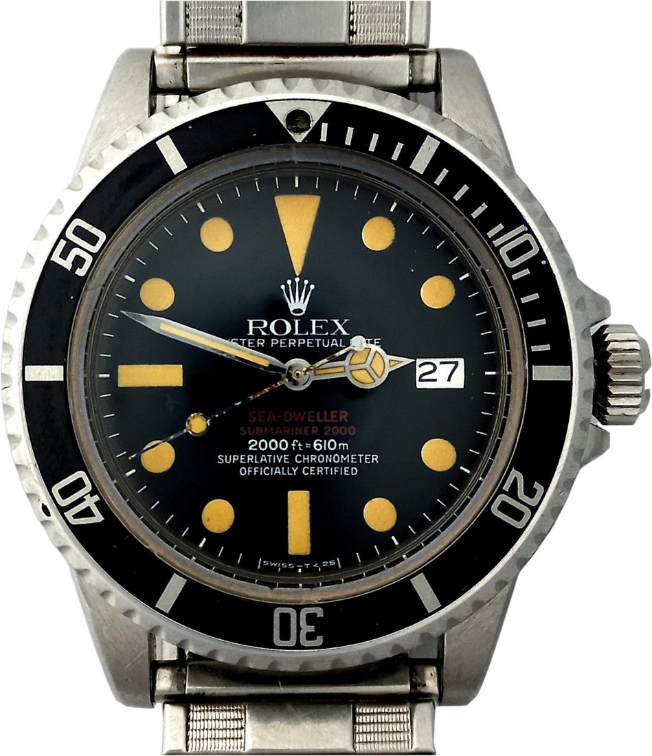 Rolex Amazing Vintage Double Red Sea Dweller 1665 Fresh Barn Find (1 of 9)