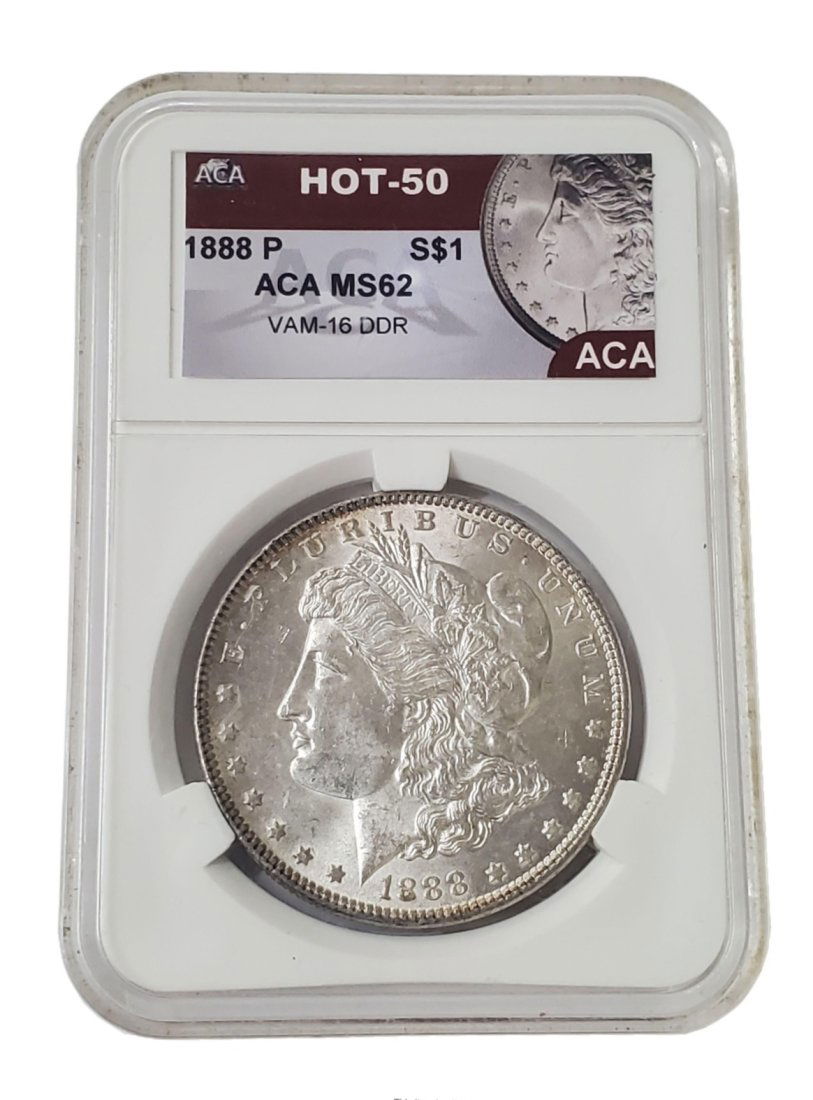 1888 P Morgan Silver Dollar VAM-16 DDR (1 of 4)