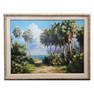 Art Fronckowiak Florida Coastal Landscape Oil Painting Large