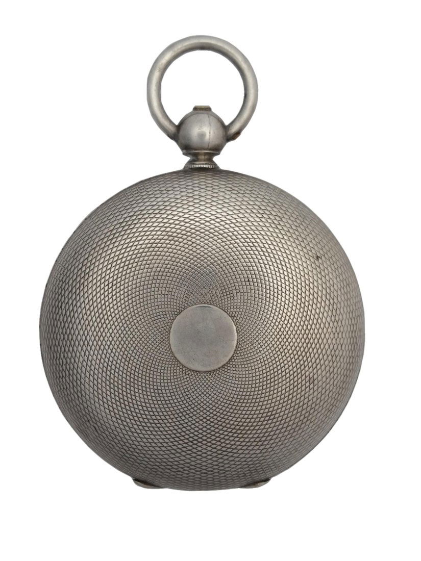 MJ Tobias Silver Hunter Liverpool England Keywind Pocket Watch (1 of 8)