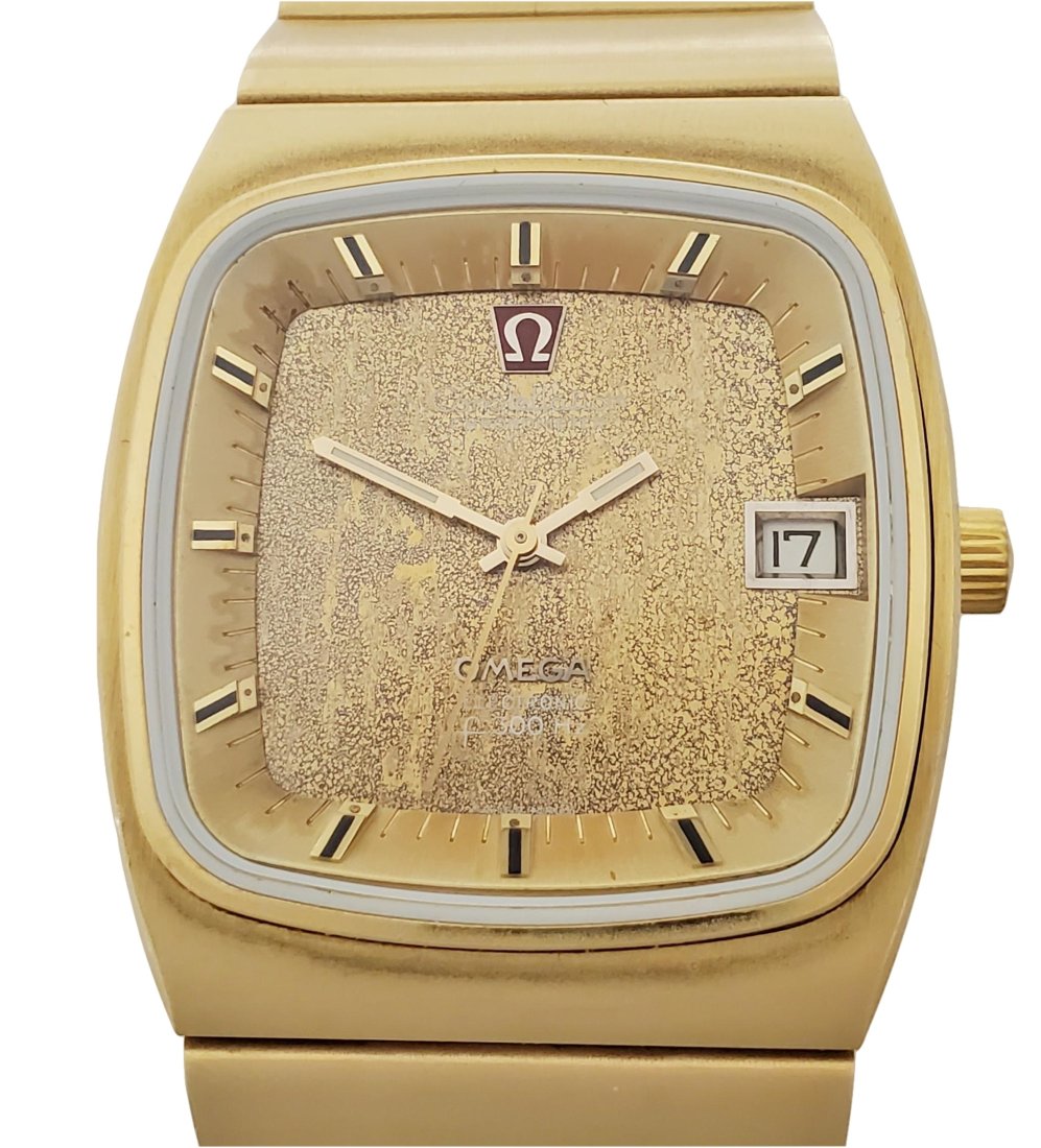Omega Constellation 18k Gold 133.3grams Gross Weight Mid Century Mens Wrist Watch (1 of 10)