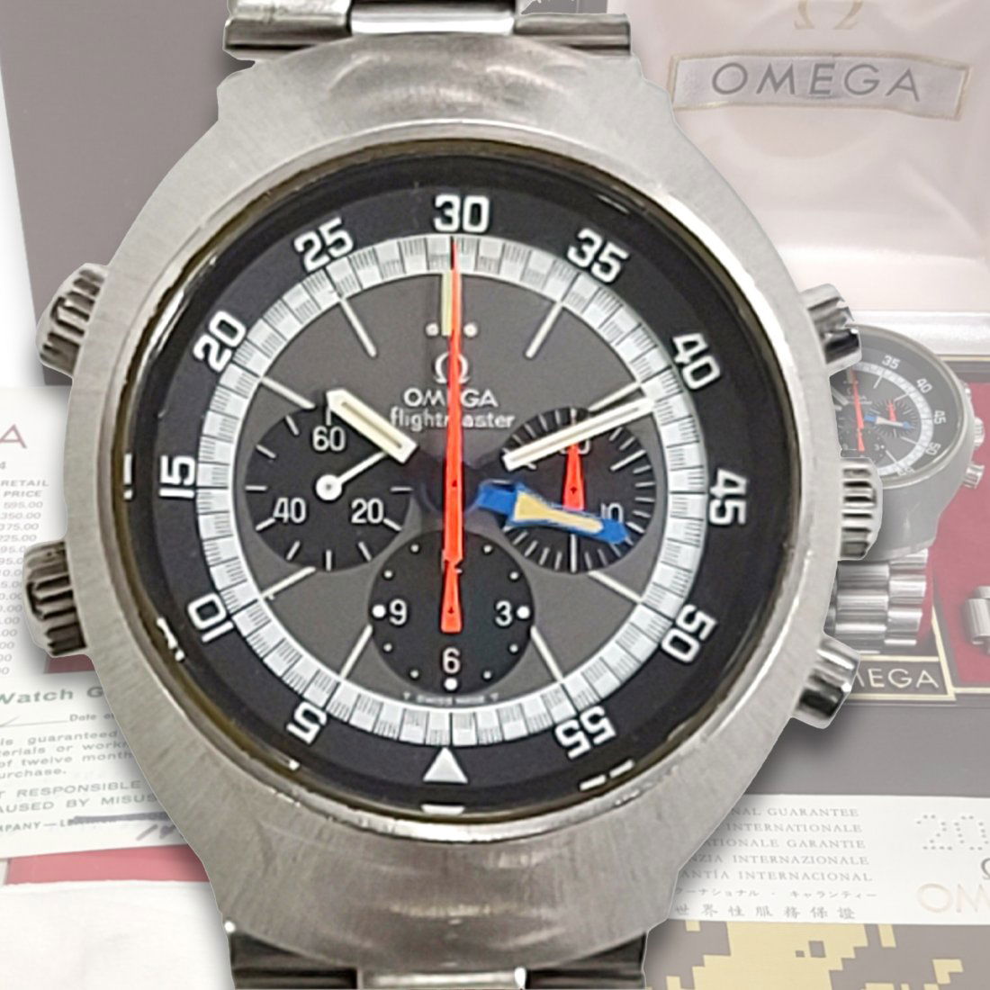 Omega Flightmaster 145.036 Cal. 911 Incredible Time Capsule Box Papers (1 of 10)