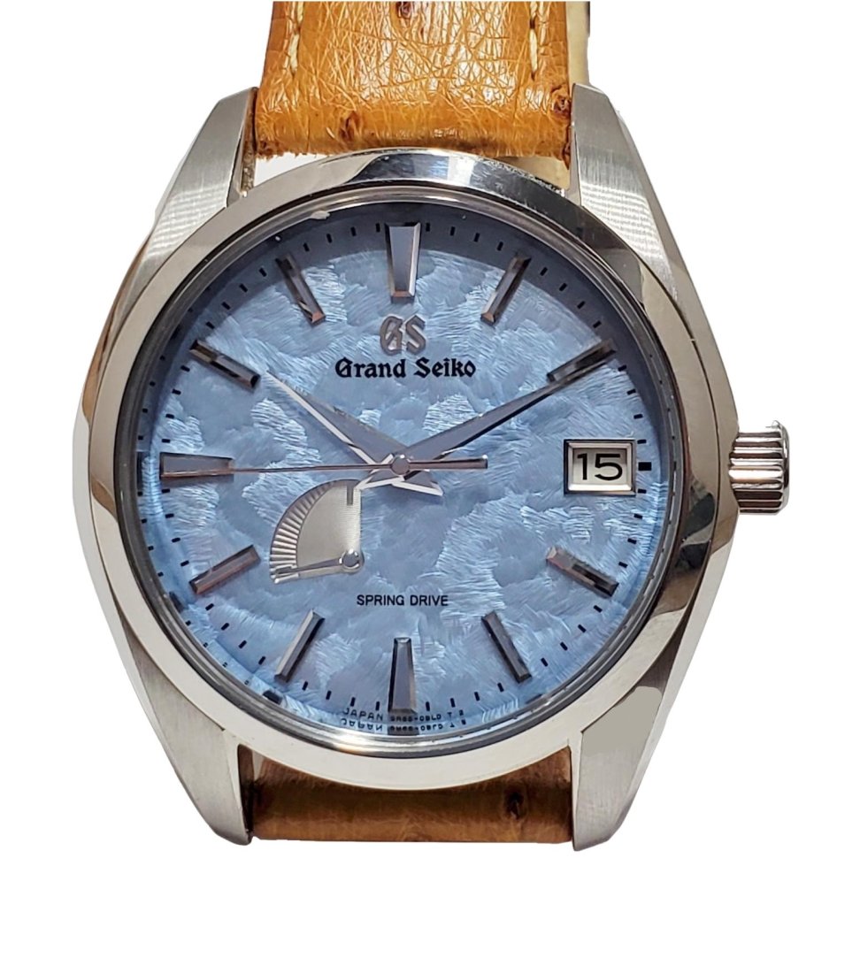 Grand Seiko Spring Drive Scarce Limited Edition Seasons Blue Dial Mens Watch (1 of 6)
