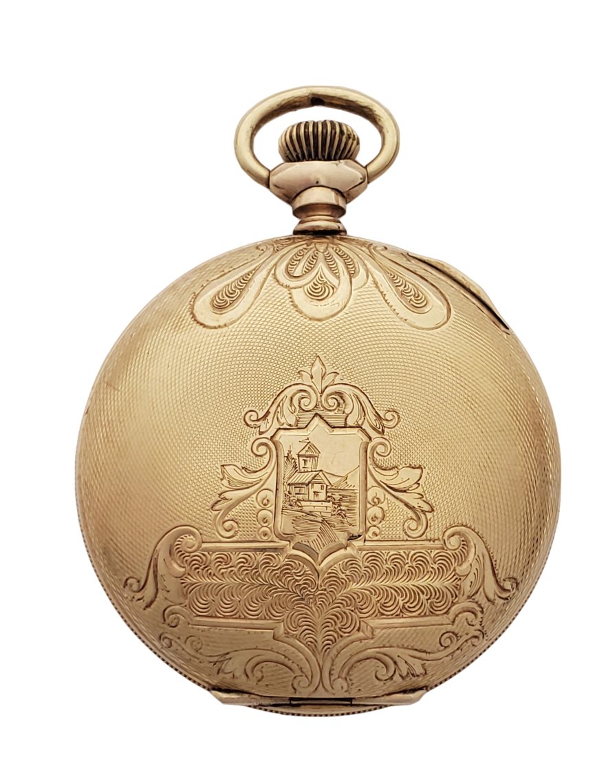 Antique Atlas Ladies Gold Filled Hunter Pocket Watch to Fix: Title:Antique Atlas Ladies Gold Filled Hunter Pocket Watch to Fix Description: Antique Atlas Ladies Gold Filled Hunter Pocket Watch to Fix. This is part of the Iconic Buckeye Collection, a multi-gener