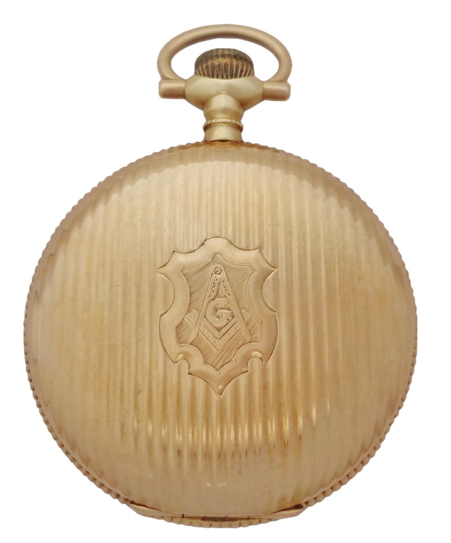Hamilton 14k Gold Masonic Freemason Rare Mens Antique Hunter Pocket Watch: Description: • Title: Hamilton 14k Gold Masonic Freemason Rare Mens Antique Hunter Pocket Watch • Description: Hamilton 14k Gold Masonic Freemason Rare Mens Antique Hunter Pocket Watch &bull