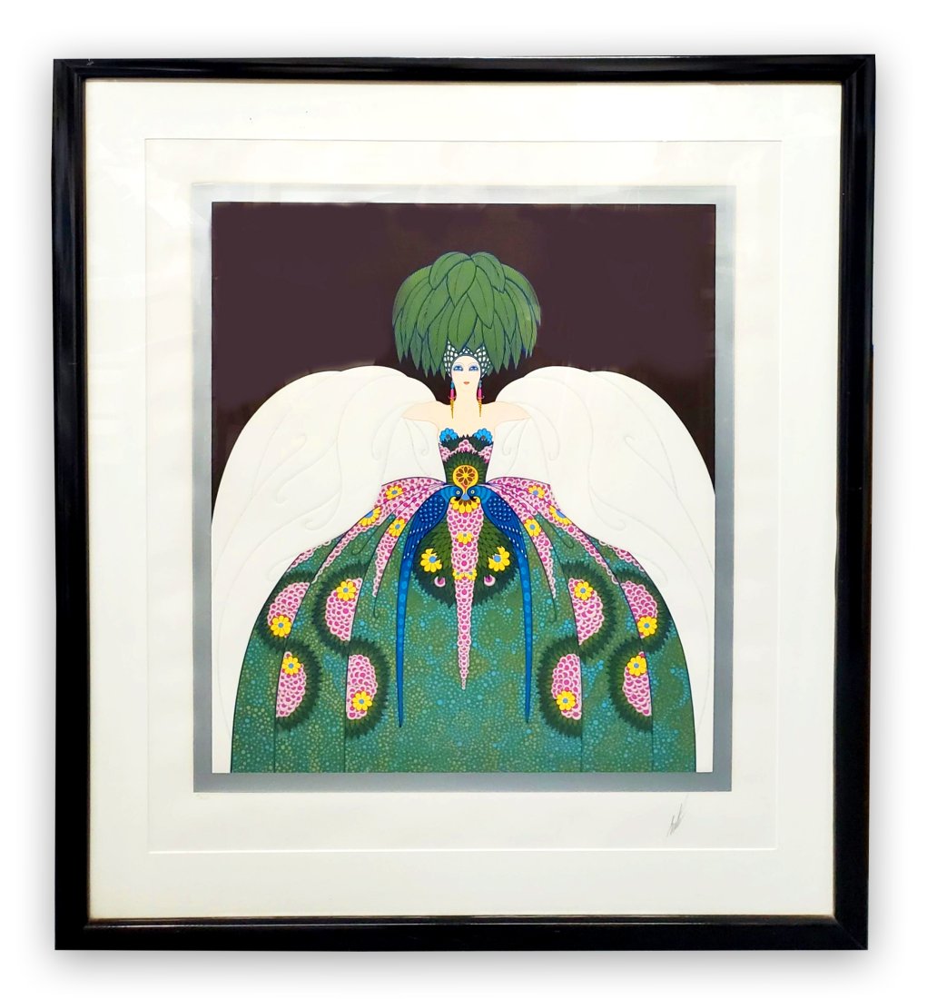 Erte Copacabana Embossed Serigraph Pencil Signed ed300 COA (1 of 9)