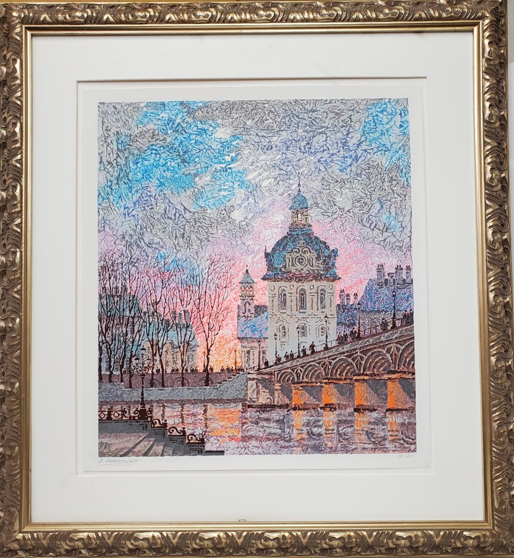 Anatole Krasnyansky Serigraph Artists Proof ed50 Park West COA (1 of 10)