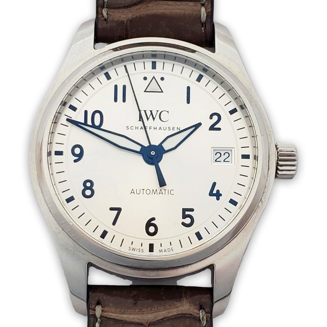 IWC International Watch Pilot Automatic Stainless Steel Mens Wrist Watch (1 of 6)