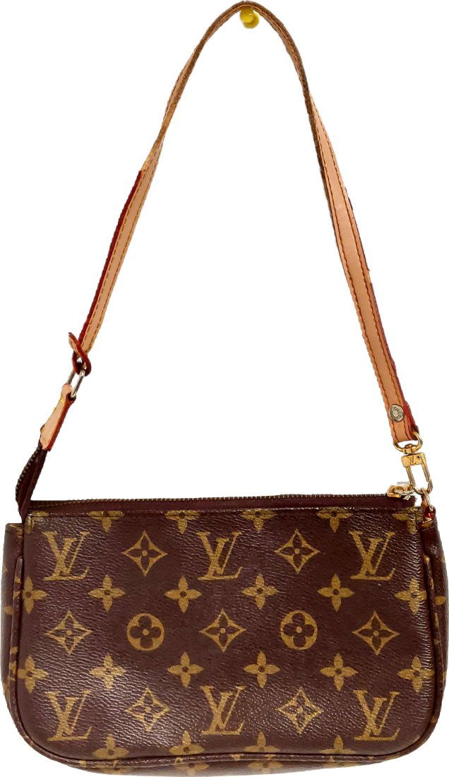 Louis Vuitton Monogram Pochette Designer Purse Bag (1 of 10)