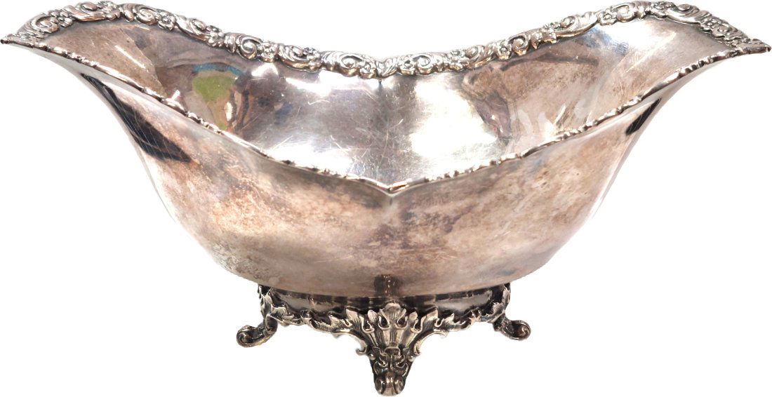 Tiffany & Co. Antique Sterling Silver 15602A 1371 Gravy Sauce Boat 1902 6.09OZT (1 of 9)