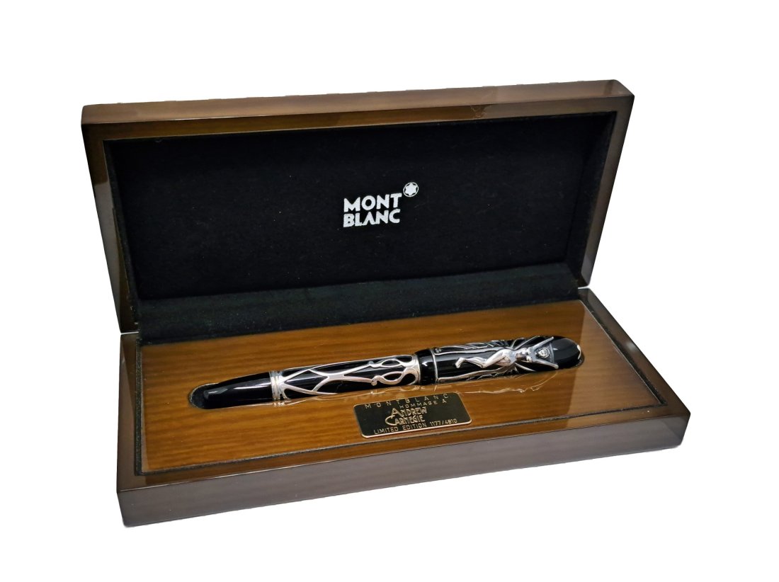 Montblanc Andrew Carnegie Patron of Arts Limited Fountain Pen (1 of 5)