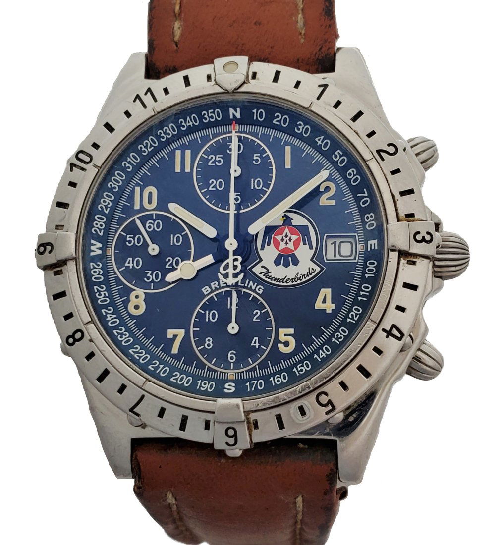 Breitling Chronomat Thunderbirds A20048 Limited Edition Chronograph Automatic 7750 Mens Watch (1 of 6)