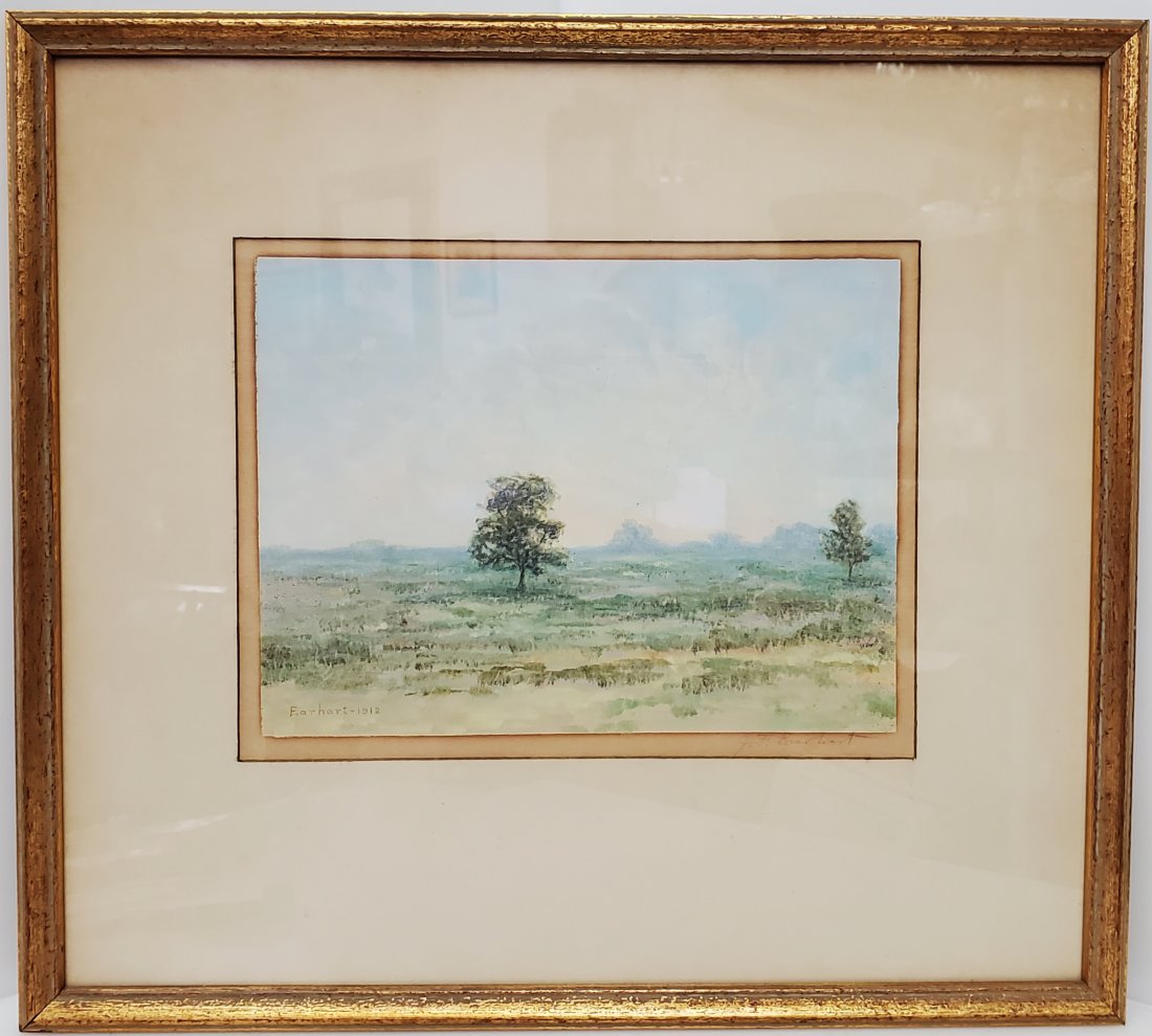 John Franklin Earhart Cincinnati Impressionist Oil Landscape Painting Ohio Artist (1 of 7)