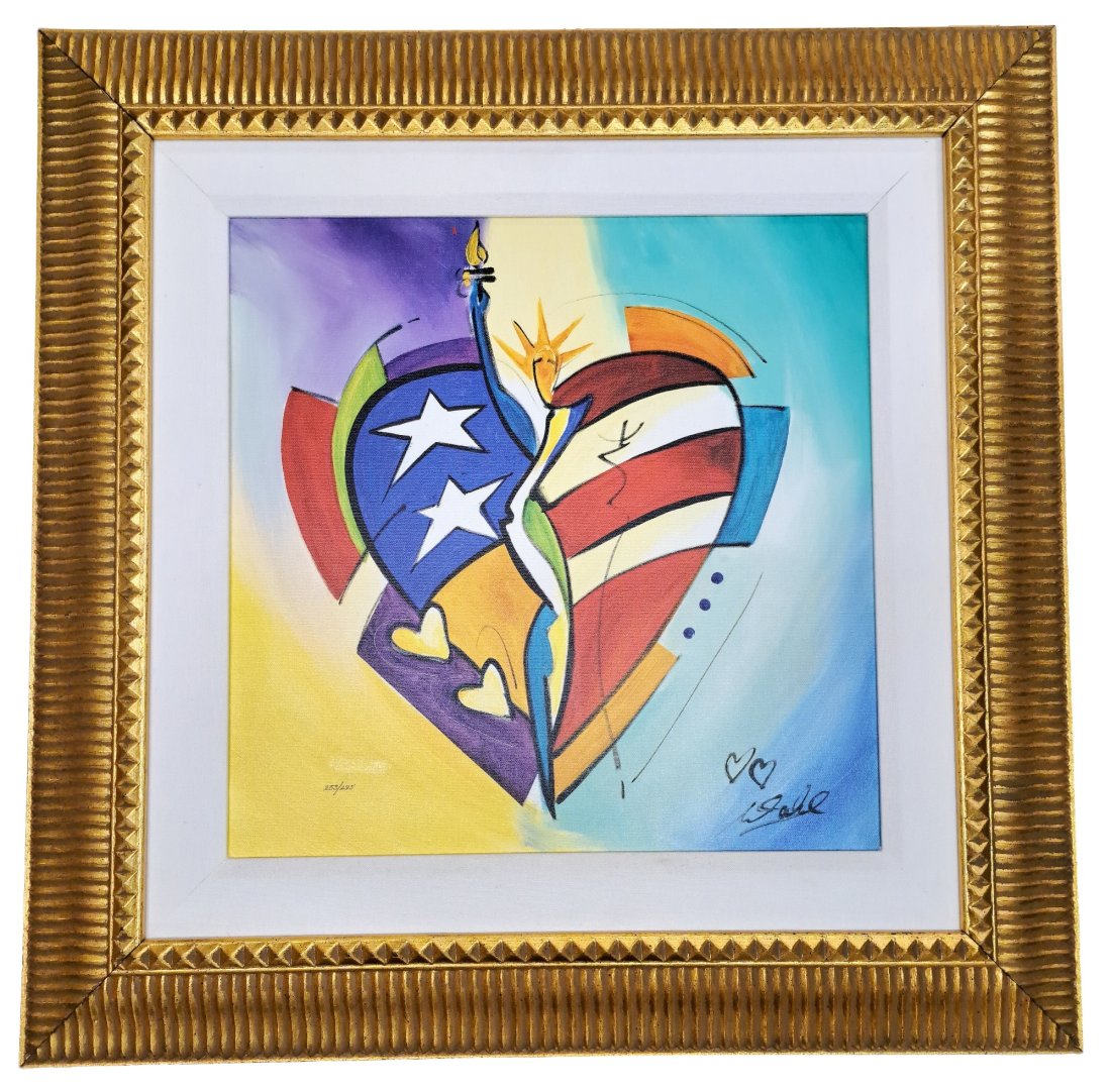 Alfred Gockel Glory of Love Numbered 253/295 Framed Giclee Limited Edition w Appraisal: Title: Alfred Gockel Glory of Love Numbered 253/295 Framed Giclee Limited Edition w Appraisal Description: Alfred Gockel Glory of Love Numbered 253/295 Framed Giclee Limited Edition w Appraisal Here a