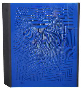 Victor Vasarely Op Art Plexi-Glas Sculpture Zint 1981 Hand Signed Numbered ed120: Described By:Michelle CNX 1482 7637 Title: Victor Vasarely Op Art Plexi-Glas Sculpture Zint 1981 Hand Signed Numbered ed120 Description:Victor Vasarely Op Art Plexi-Glas Sculpture Zint 1981 Hand Signe