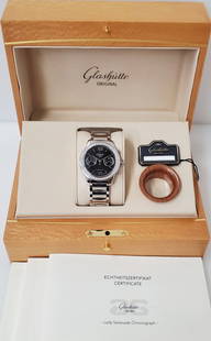 Glashutte Original Lady Serenade Diamond Chronograph Scarce Ladies Watch Box Papers Tag: Described By:Michelle NORDD 50850 Title:Glashutte Original Lady Serenade Diamond Chronograph Scarce Ladies Watch Box Papers Tag Description: Glashutte Original Lady Serenade Diamond Chronograph Scarce