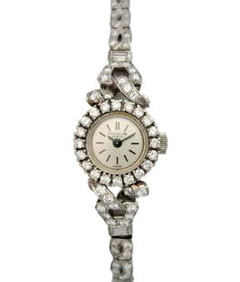 Patek Philippe Irid Platinum Figure 8 Diamond Bracelet Art Deco Ladies Wrist Watch w/ Appraisal: Title:Patek Philippe Irid Platinum Figure 8 Diamond Bracelet Art Deco Ladies Wrist Watch w/ Appraisal Description:Patek Philippe Irid Platinum Figure 8 Diamond Bracelet Art Deco Ladies Wrist Watch w/